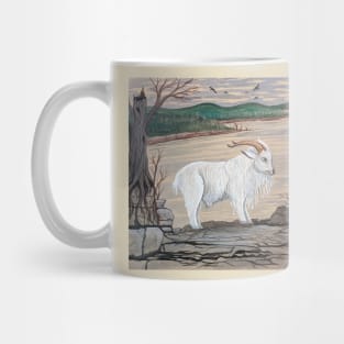 The legend of Crisco the Table Rock Lake goat Mug